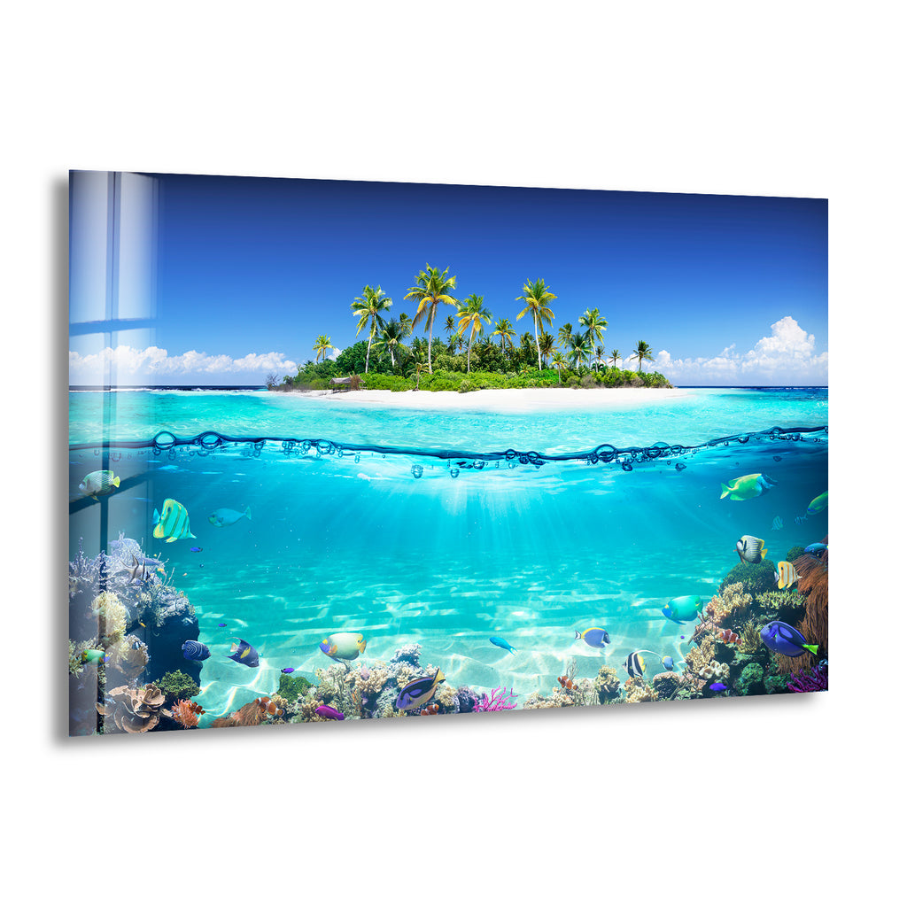 Beach View Kitchen Backsplash