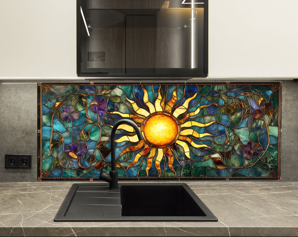 Glass Back Splash for Kitchen