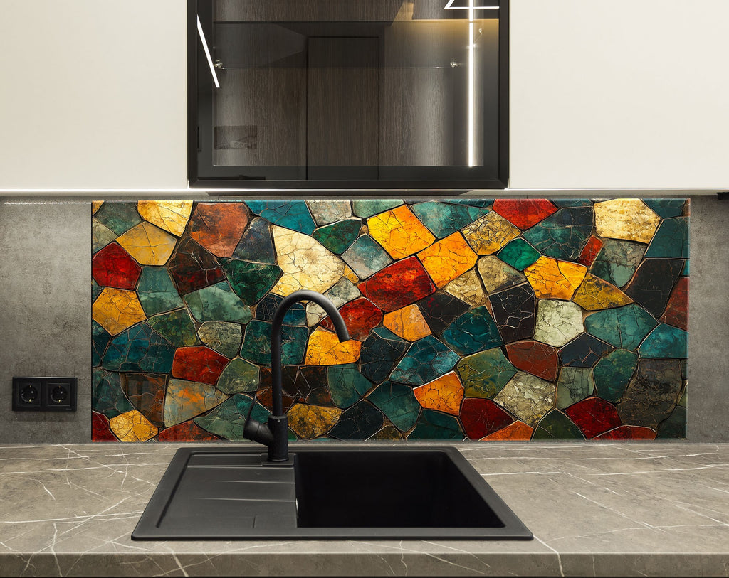 Stone Kitchen Backsplash | Backsplash Artworks 