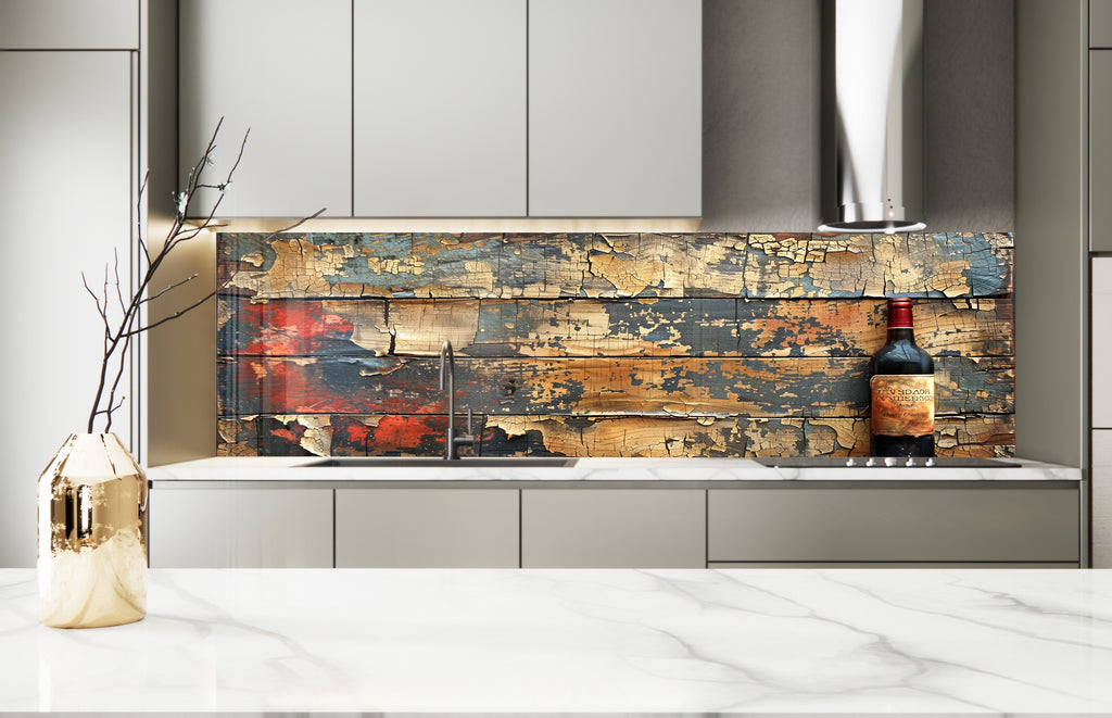 Wood & Wine - Glass Kitchen Backsplash-BacksplashArtworks