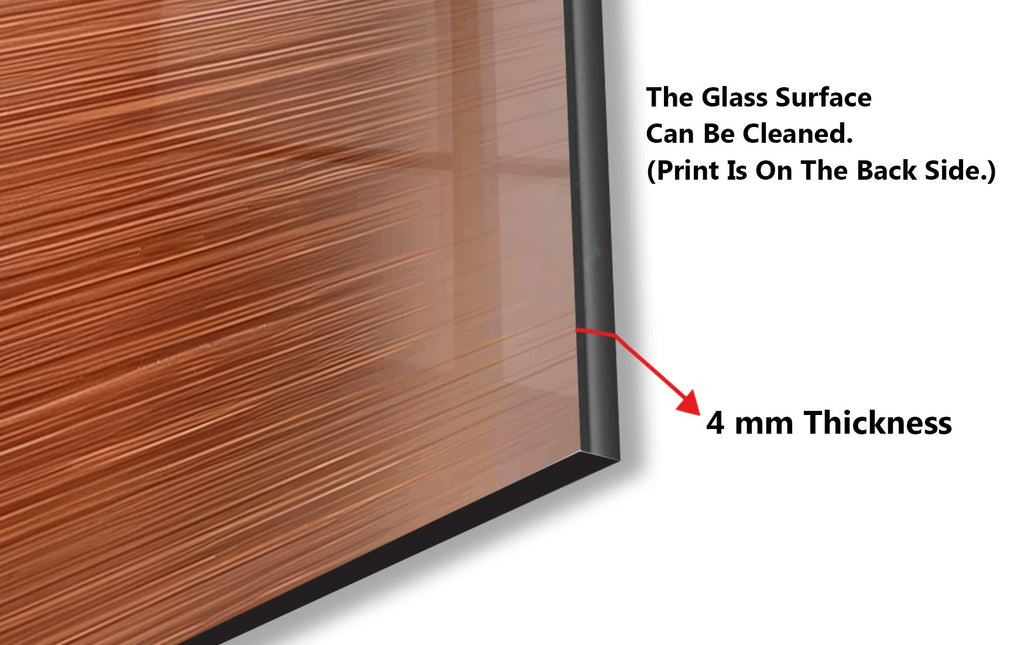 Vivid Bronze Glass Backsplash-BacksplashArtworks