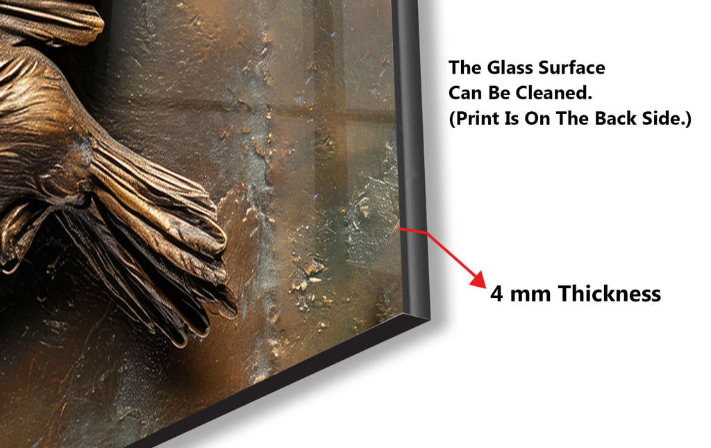 Soaring Freedom – Glass Kitchen Backsplash-BacksplashArtworks