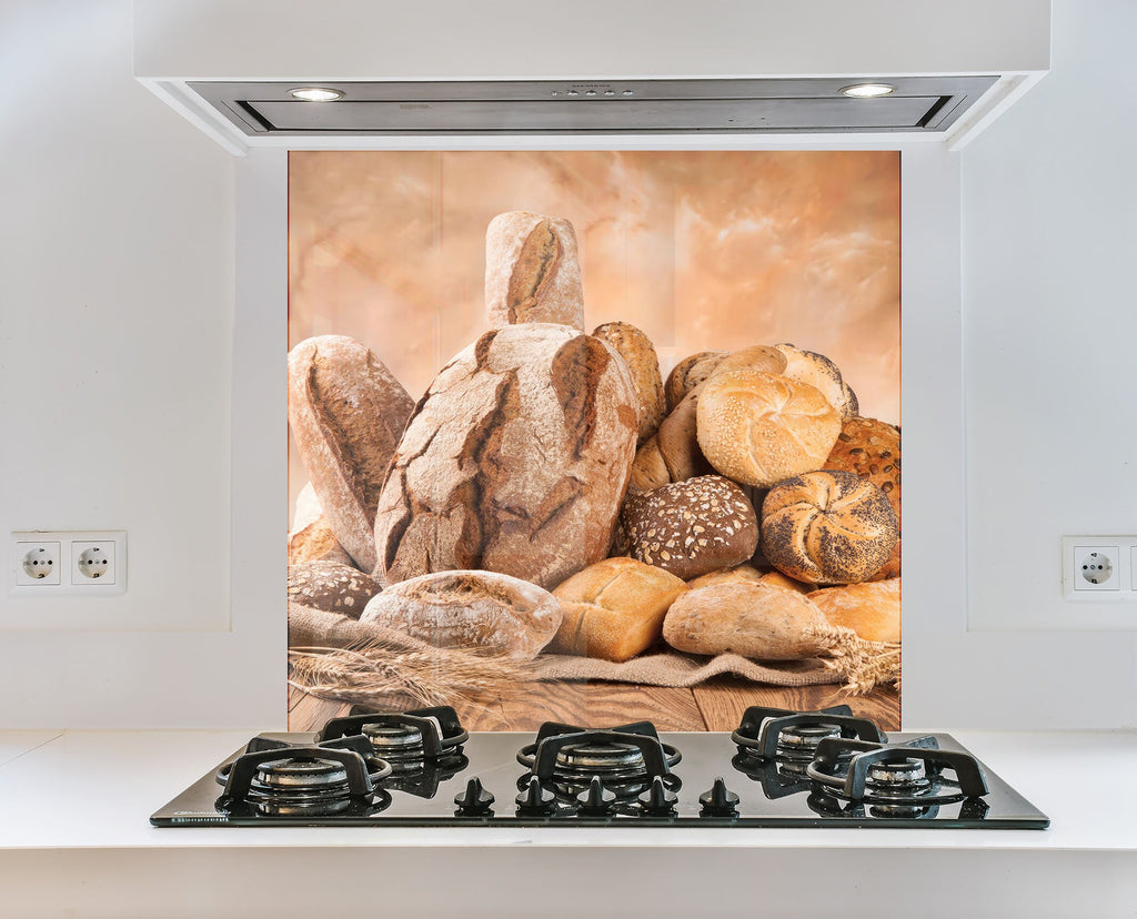 Artisan Bread Collection – Glass Kitchen Backsplash-BacksplashArtworks