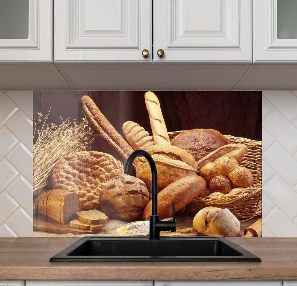 Whole Grains – Glass Kitchen Backsplash-BacksplashArtworks