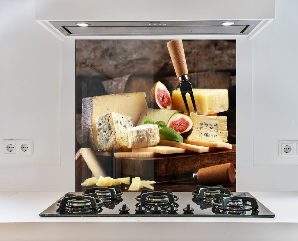 Gourmet Cheese & Fig - Kitchen Backsplash-BacksplashArtworks