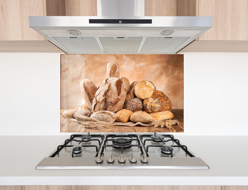 Artisan Bread Collection – Glass Kitchen Backsplash-BacksplashArtworks
