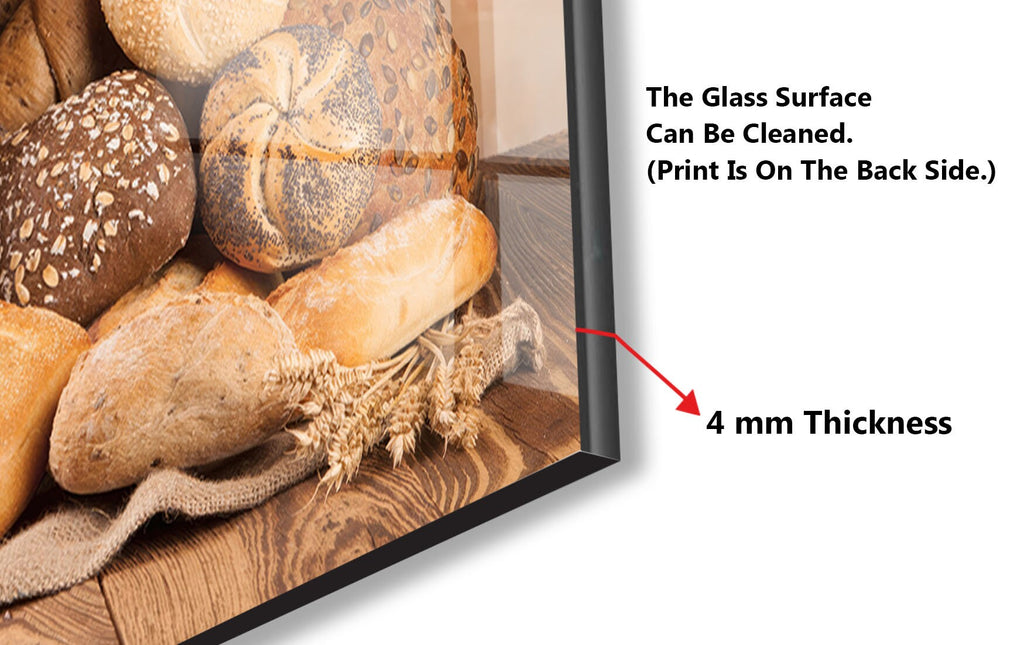 Artisan Bread Collection – Glass Kitchen Backsplash-BacksplashArtworks