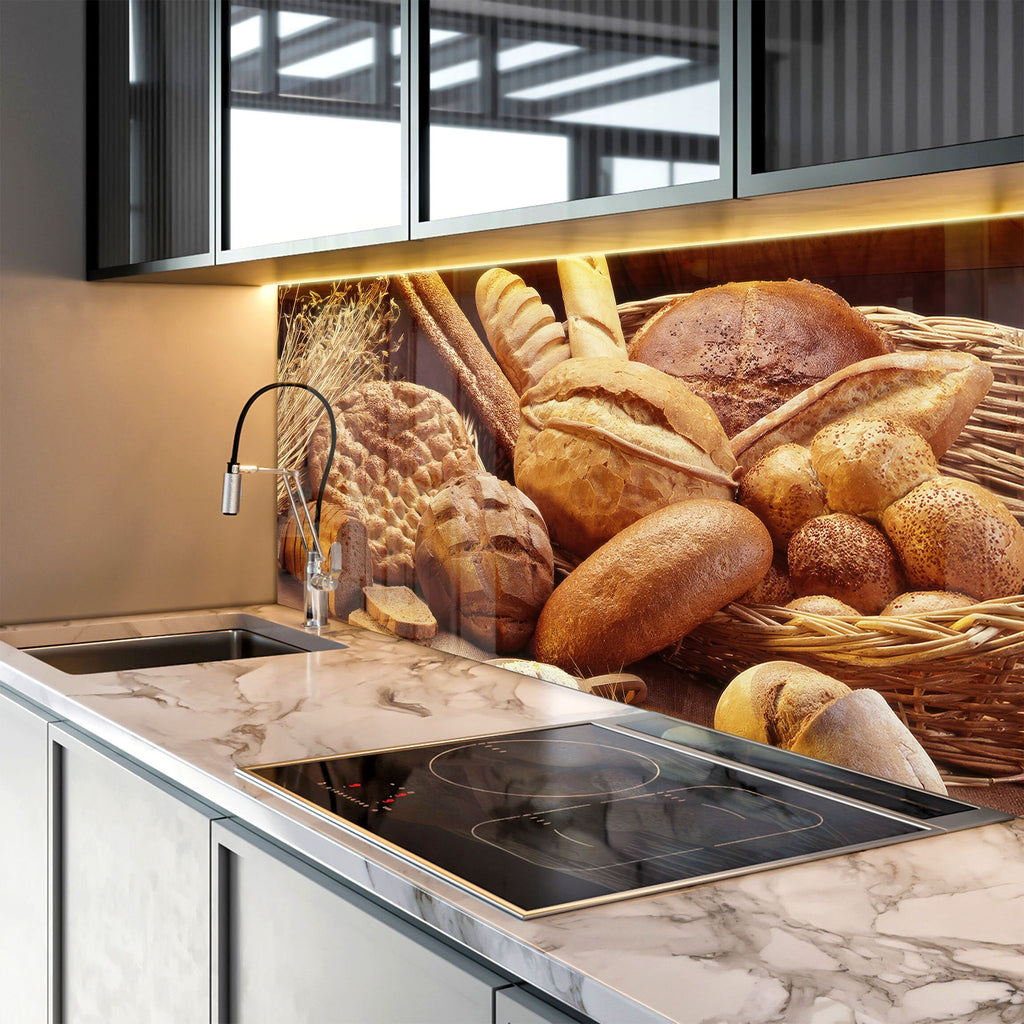 Whole Grains – Glass Kitchen Backsplash-BacksplashArtworks