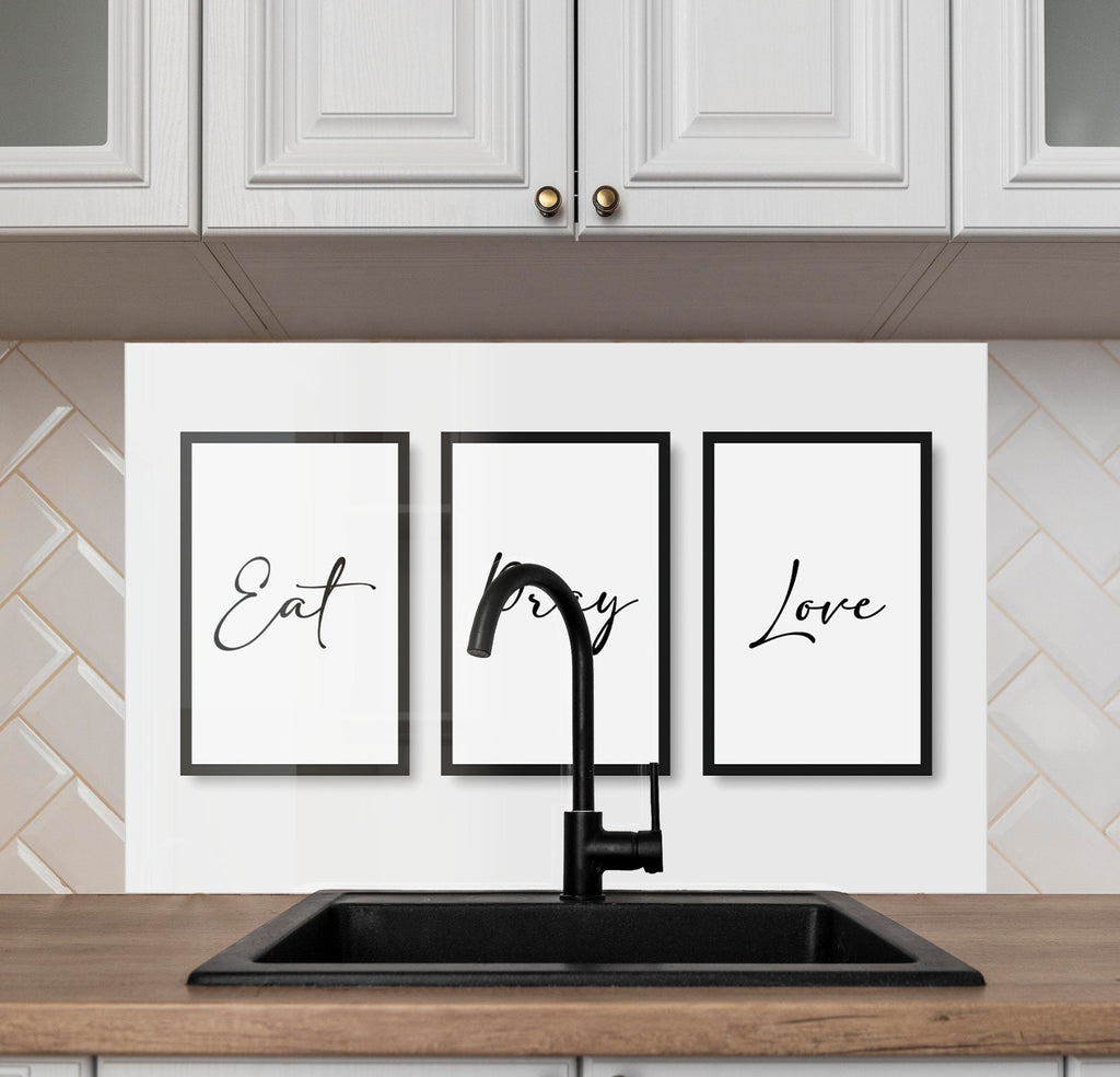 Sign Tempered Glass Backsplash-BacksplashArtworks