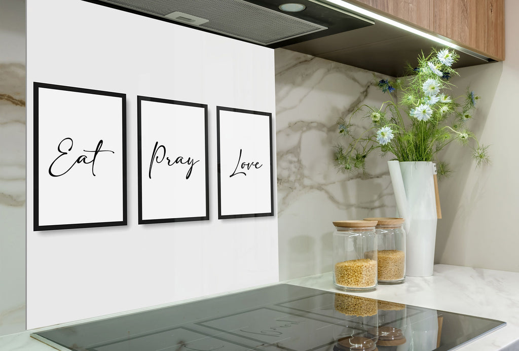 Sign Tempered Glass Backsplash-BacksplashArtworks