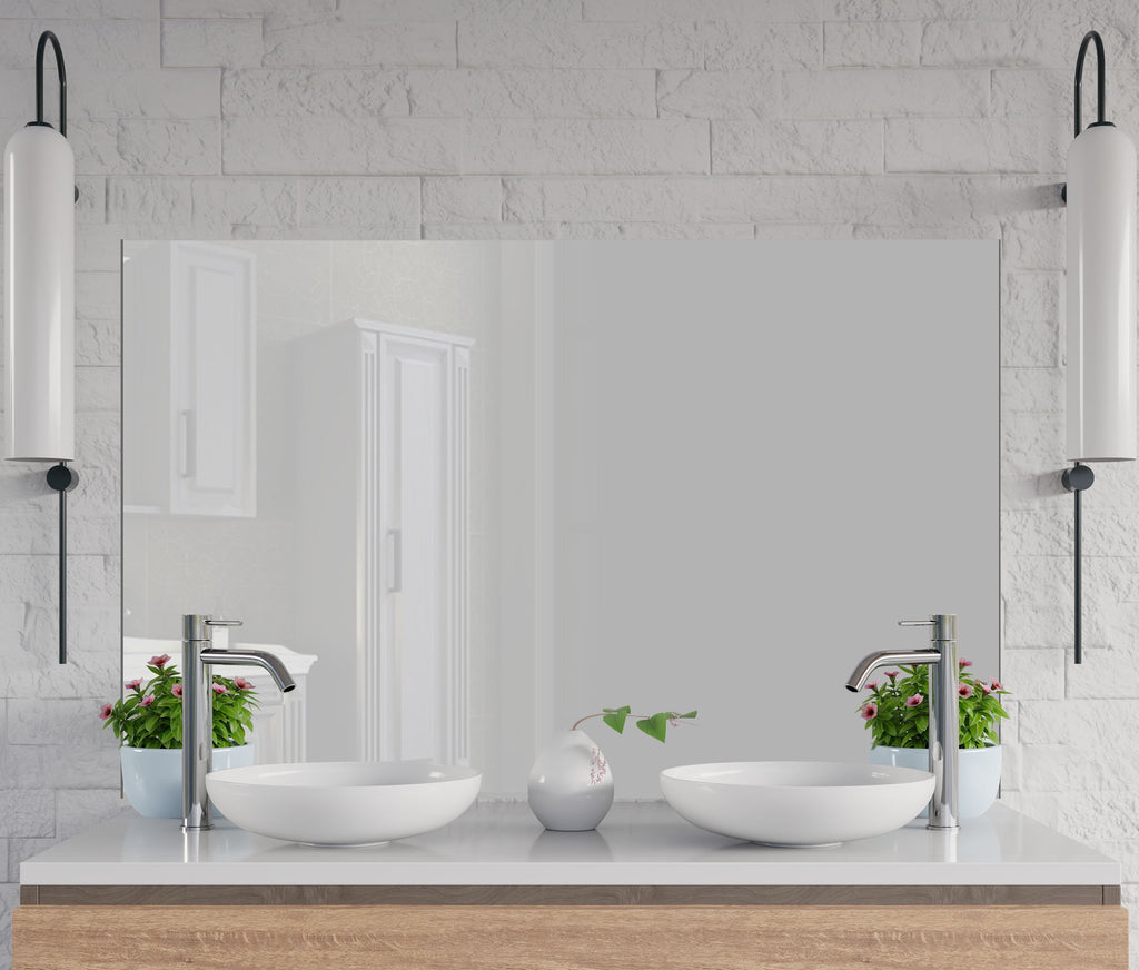 Grey - Tempered Glass Kitchen Backsplash-BacksplashArtworks