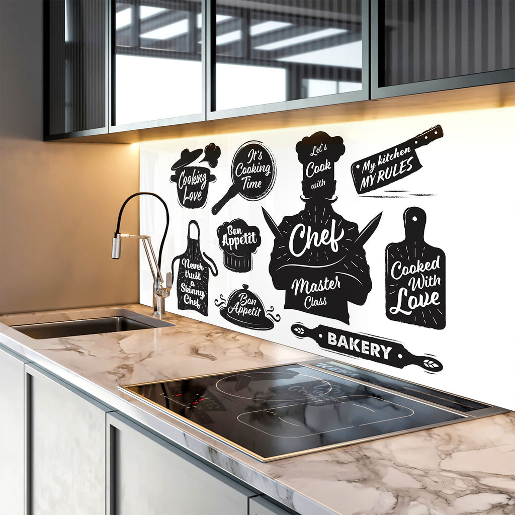 Sign Tempered Glass Backsplash-BacksplashArtworks