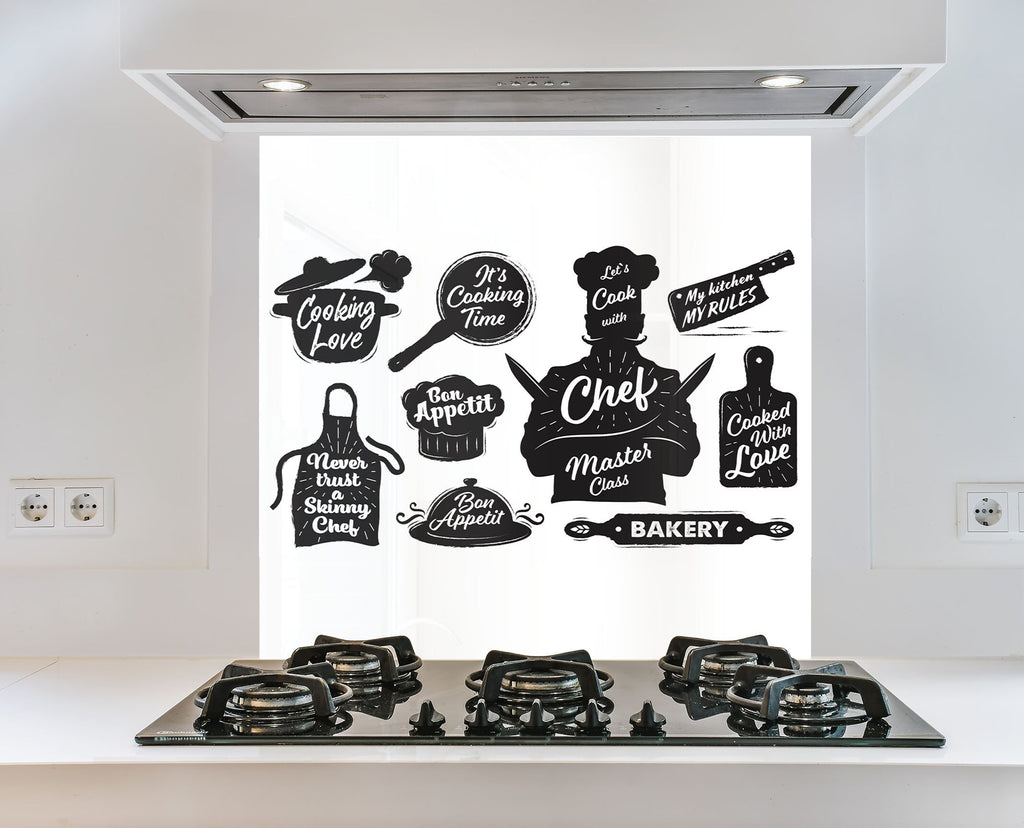 Sign Tempered Glass Backsplash-BacksplashArtworks