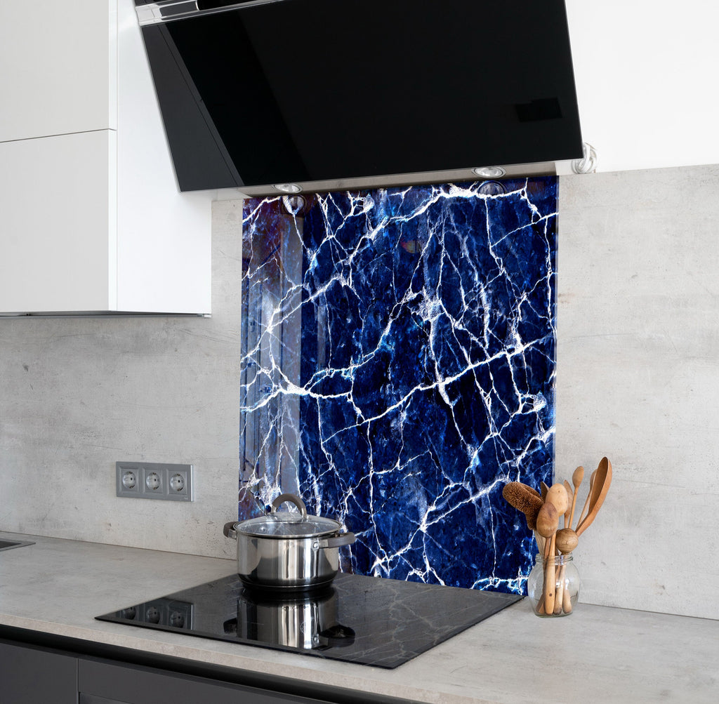 Abstract Tempered Glass Backsplash-BacksplashArtworks
