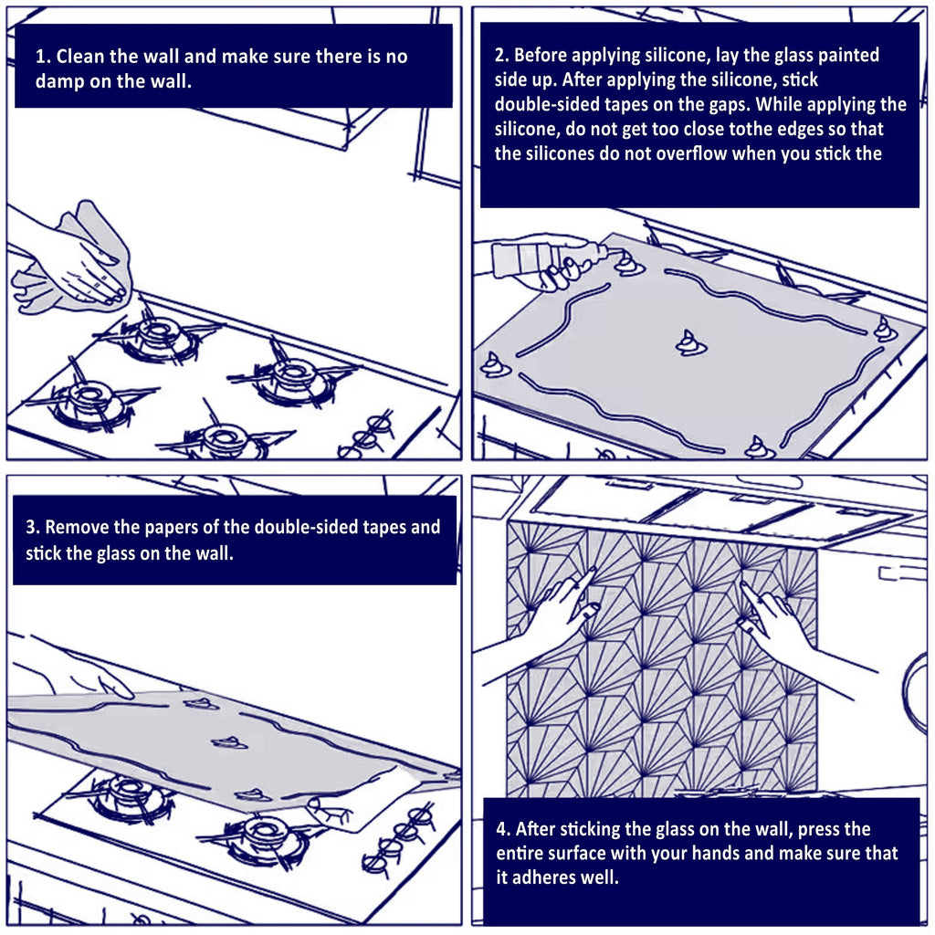 Sailing Paradise – Glass Kitchen Backsplash-BacksplashArtworks