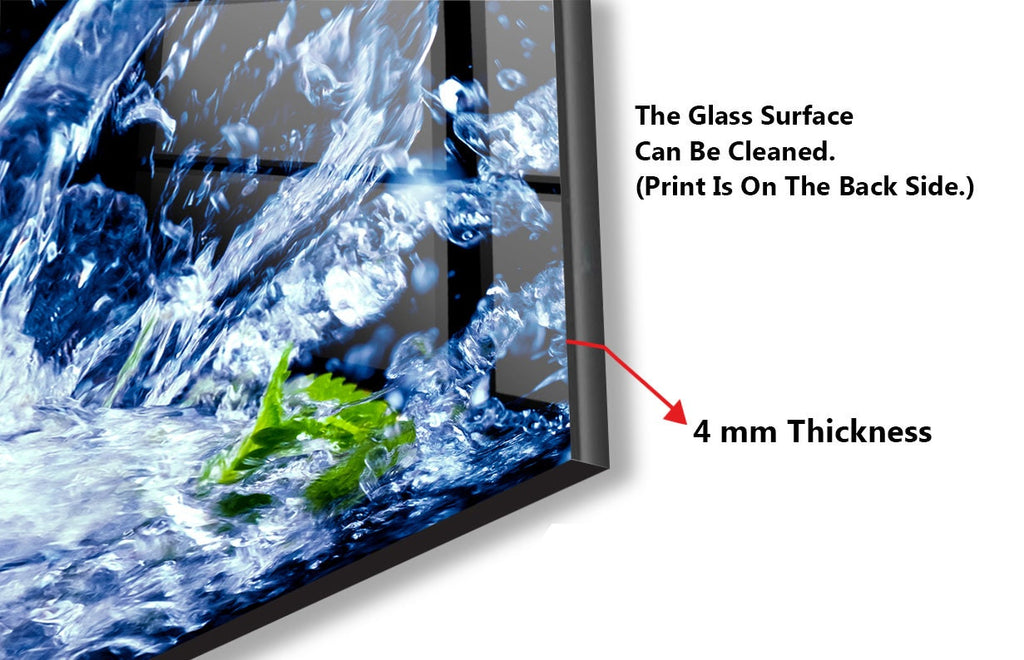 Luxury Martini Splash - Glass Kitchen Backsplash-BacksplashArtworks