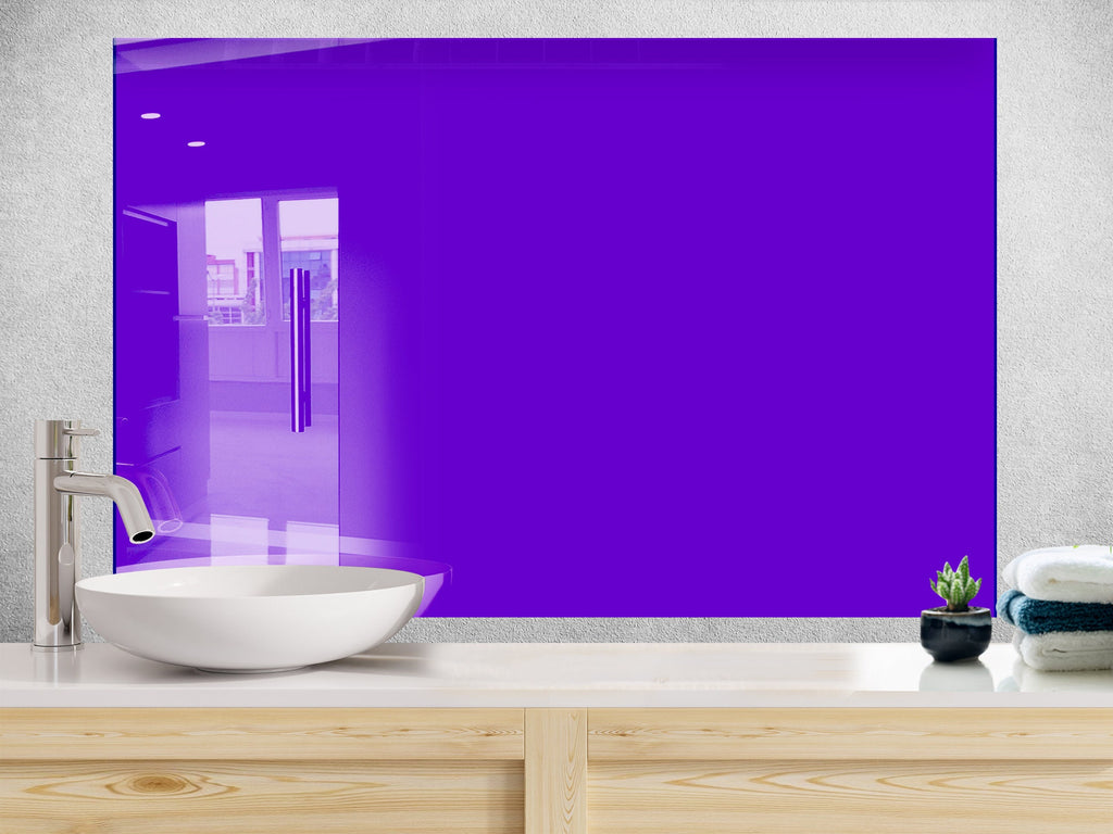 Deep River - Tempered Glass Kitchen Backsplash-BacksplashArtworks