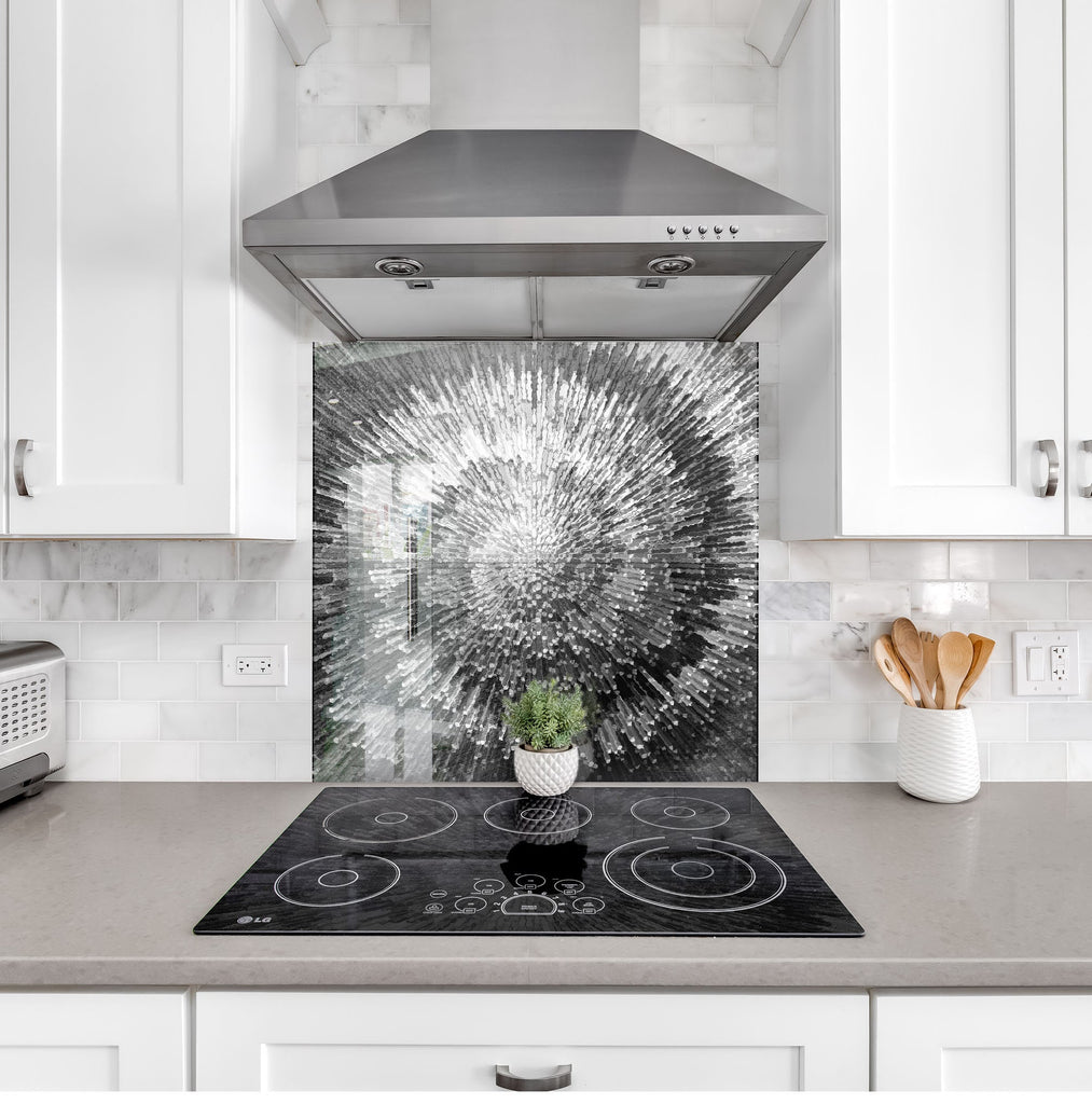Abstract Tempered Glass Backsplash-BacksplashArtworks