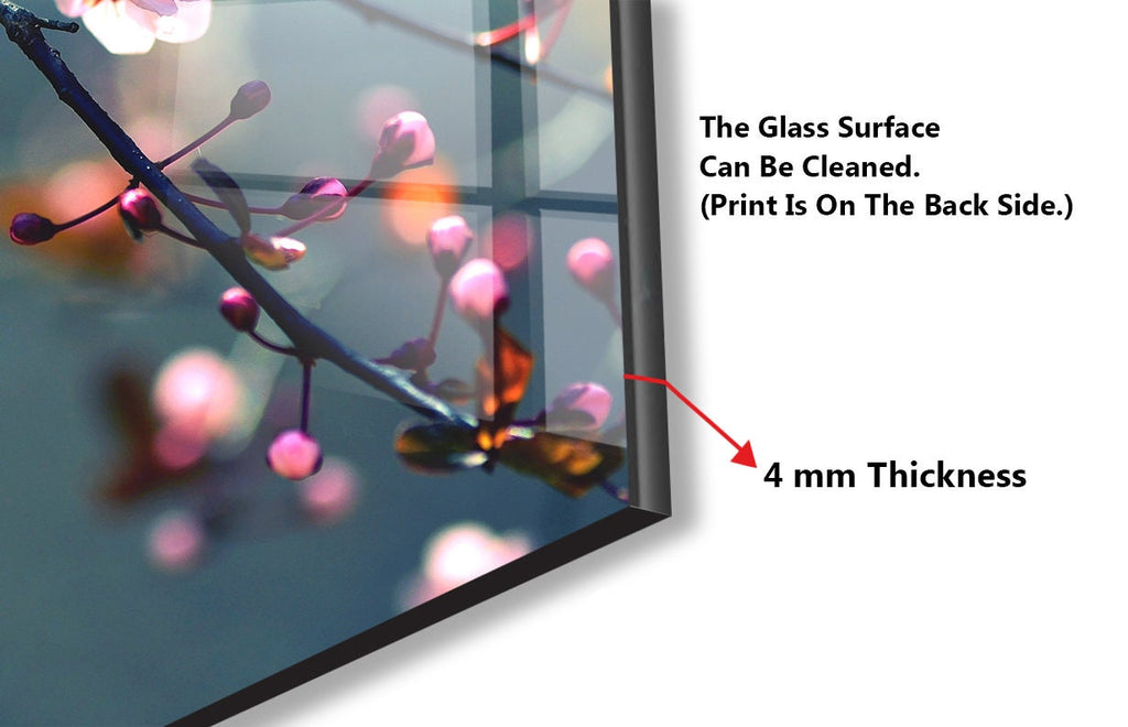 Sakura Tempered Glass Backsplash-BacksplashArtworks
