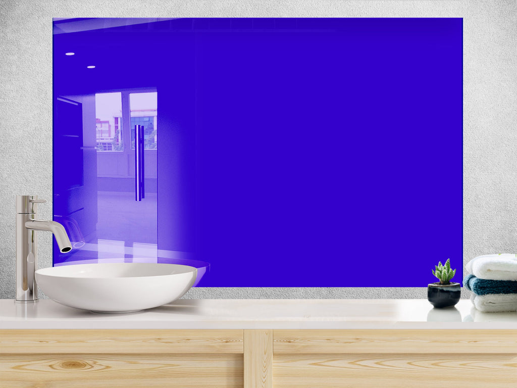 Storm Blue - Kitchen Glass Backsplash-BacksplashArtworks