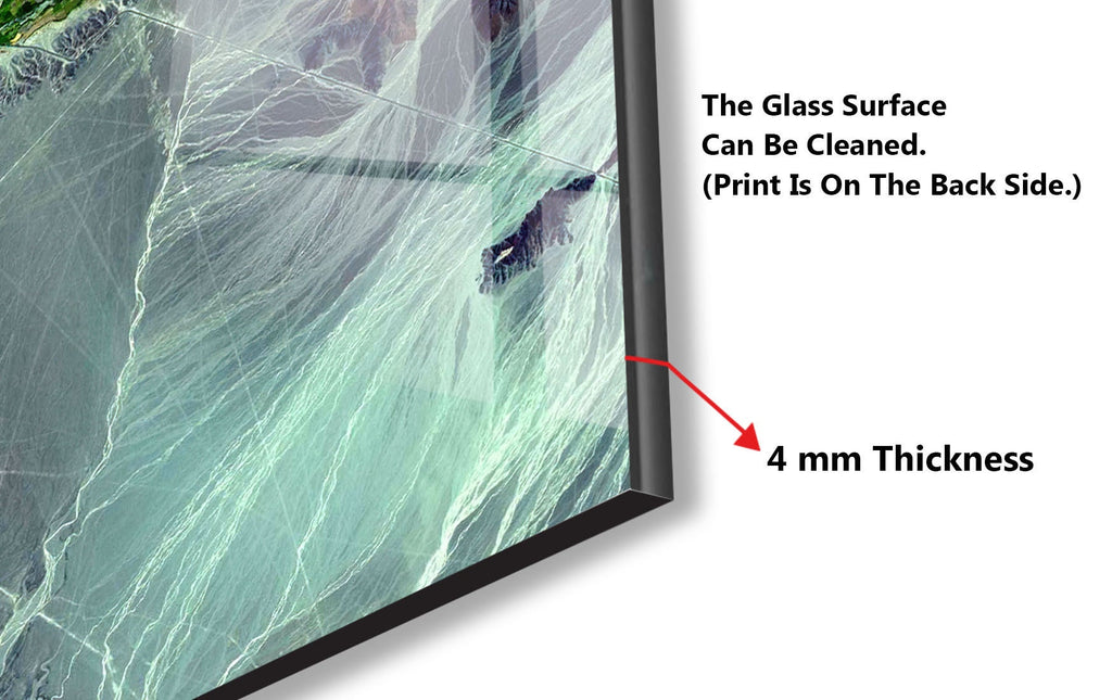 Emerald Green Marble - Glass Kitchen Backsplash-BacksplashArtworks
