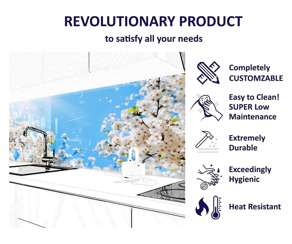 Spice Market - Glass Kitchen Backsplash-BacksplashArtworks